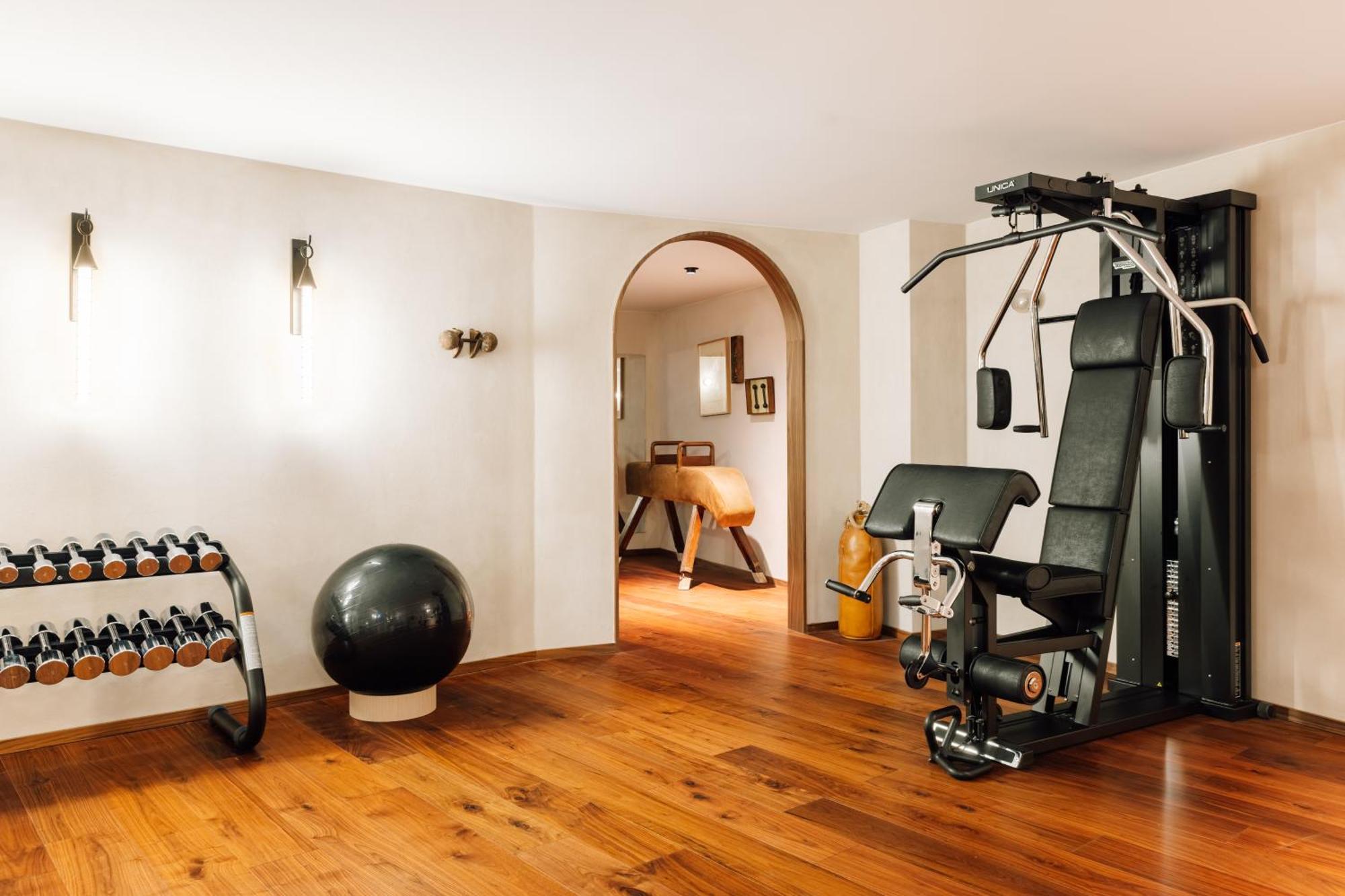 The Rebello Hotel & Spa - Small Luxury Hotels Of The World Vila Nova de Gaia Exteriér fotografie A home gym